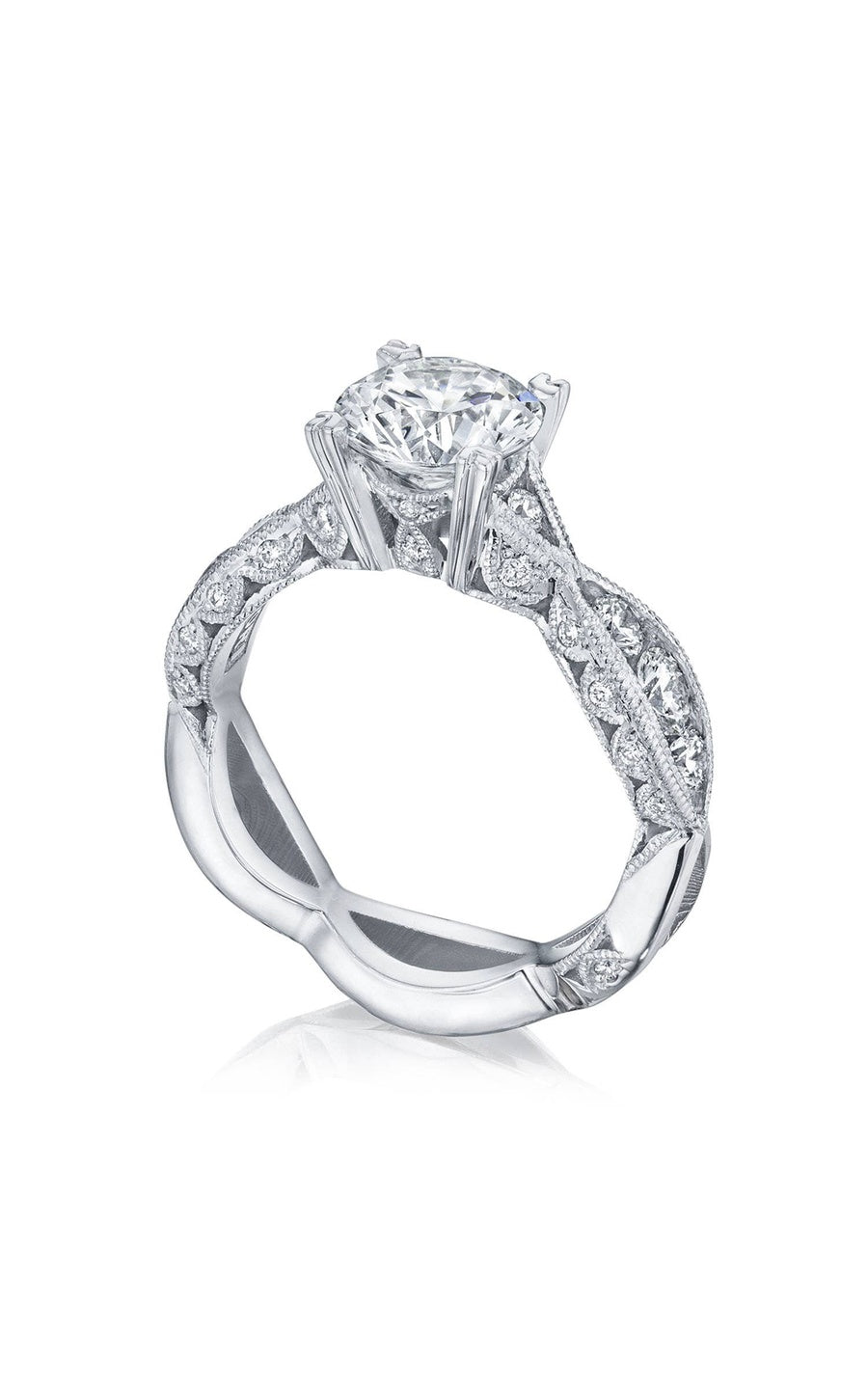 Round Solitaire Engagement Ring
