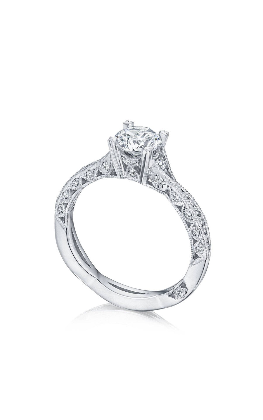 Round Solitaire Engagement Ring