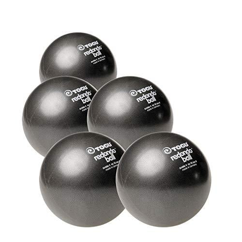 Togu 5X Redondo Ball Pilates Ball Gymanstik Yoga Fitness Therapie 18cm anthrazit - Certified by Mintall.